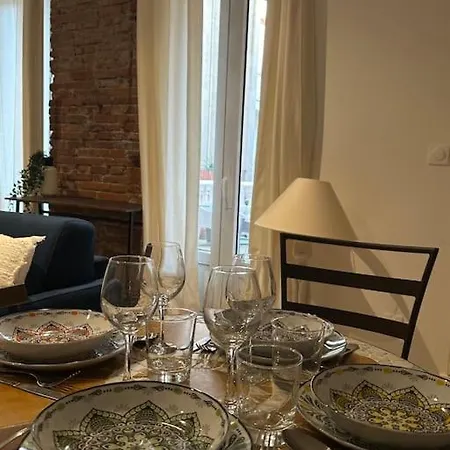 Apartment T2 ,ac,private, Terrace, Toulouse